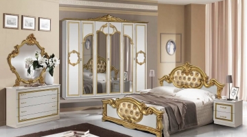 mobila eleganta dormitor barocco